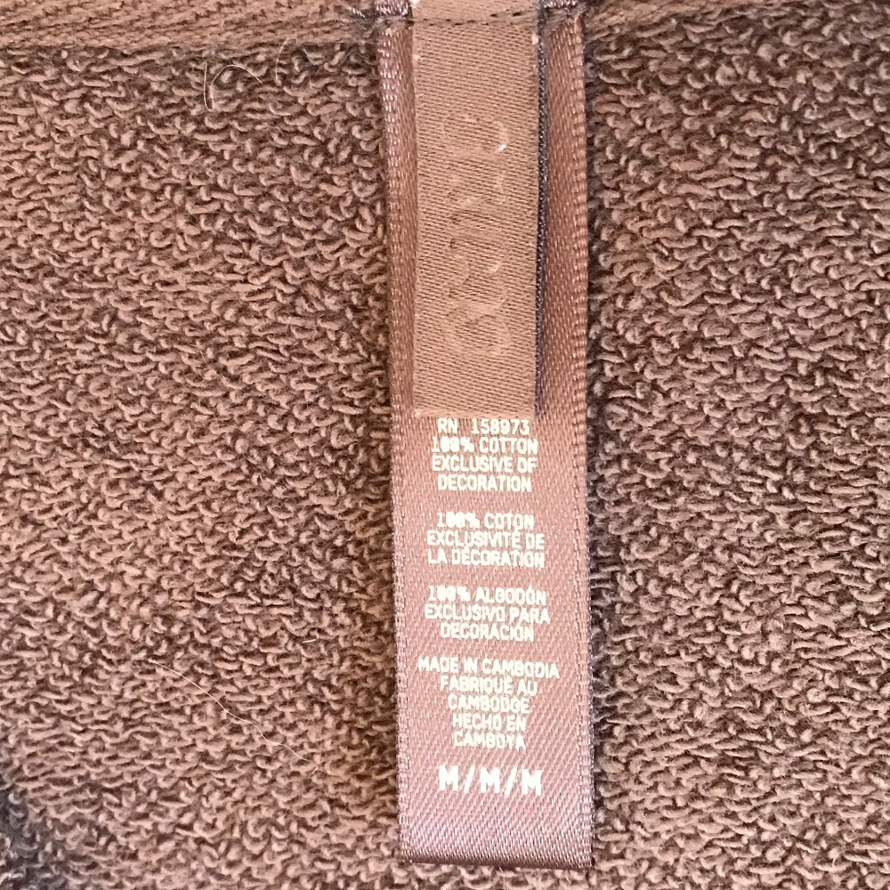 SKIMS FRENCH TERRY HALF ZIP PULLOVER - Picture 4 of 12